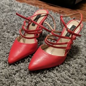 WHBM red heel 7M
